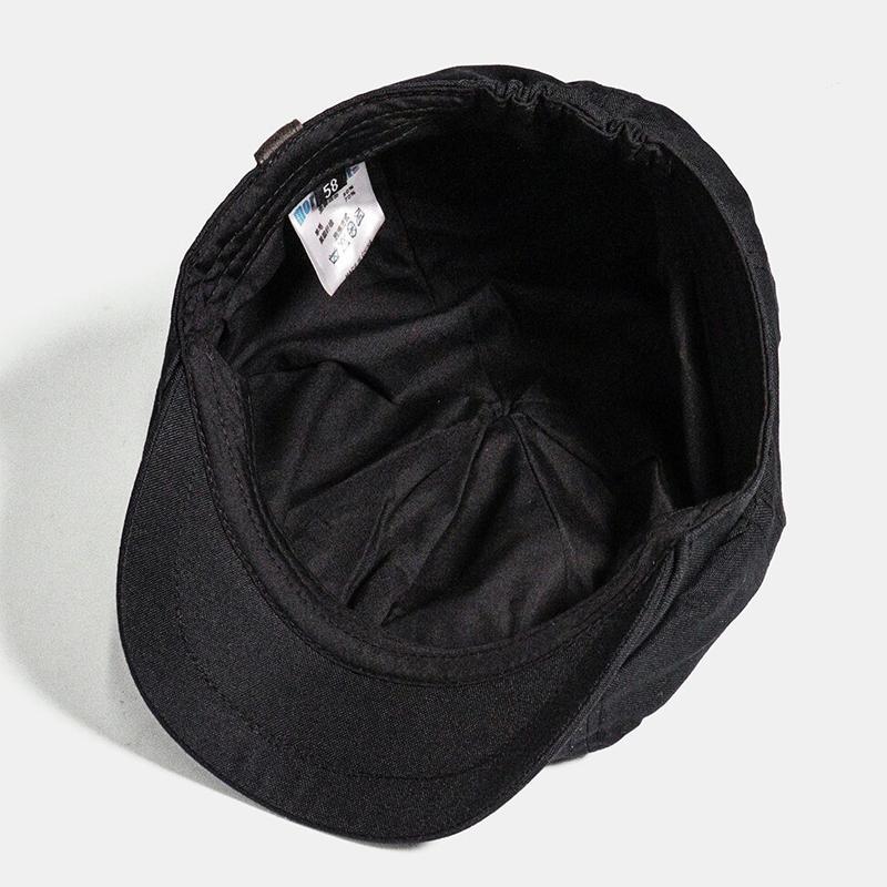 Vintage Retro Beret Flat Cap for Men - Jerro