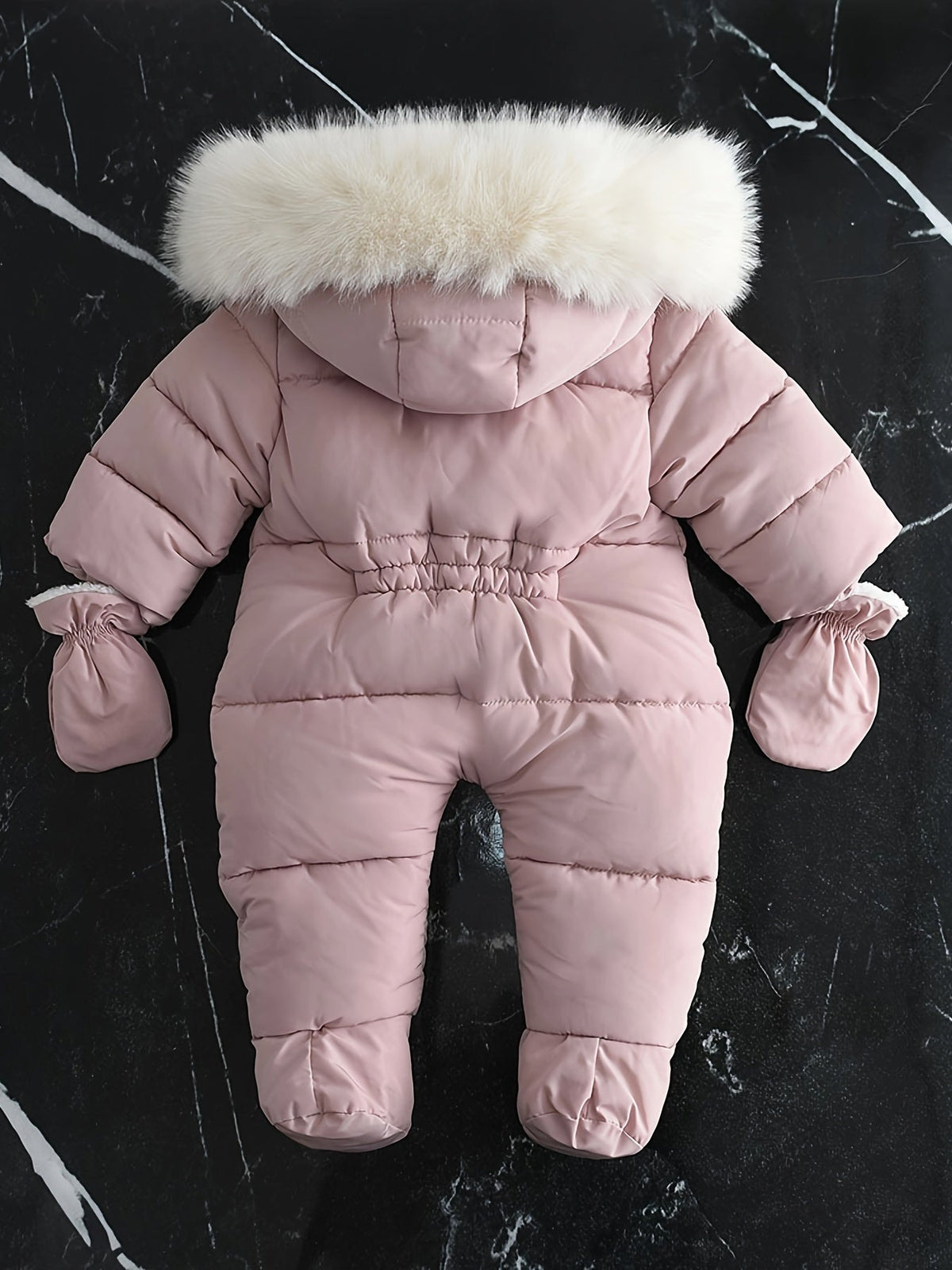 Detský overal Frosty – luxusný zimný overal s kapucňou na chladnejšie mesiace