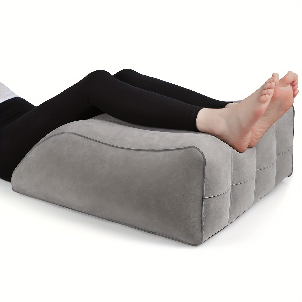 Inflatable Leg Elevation Cushion - For Improved Blood Circulation, Ideal for Sleeping