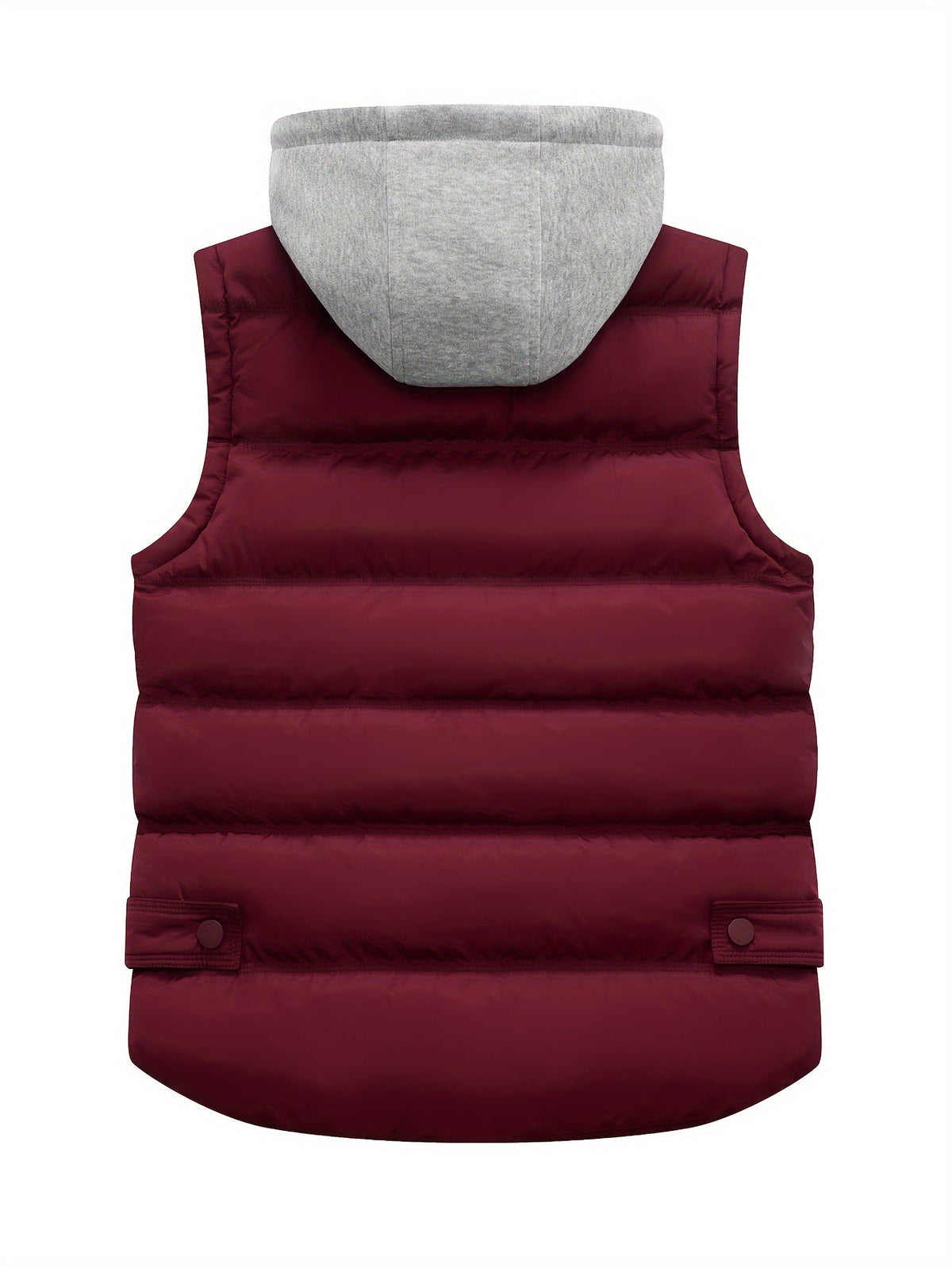 Gesteppte Damenweste mit Kapuze – Stilvolle und warme ärmellose Winterjacke