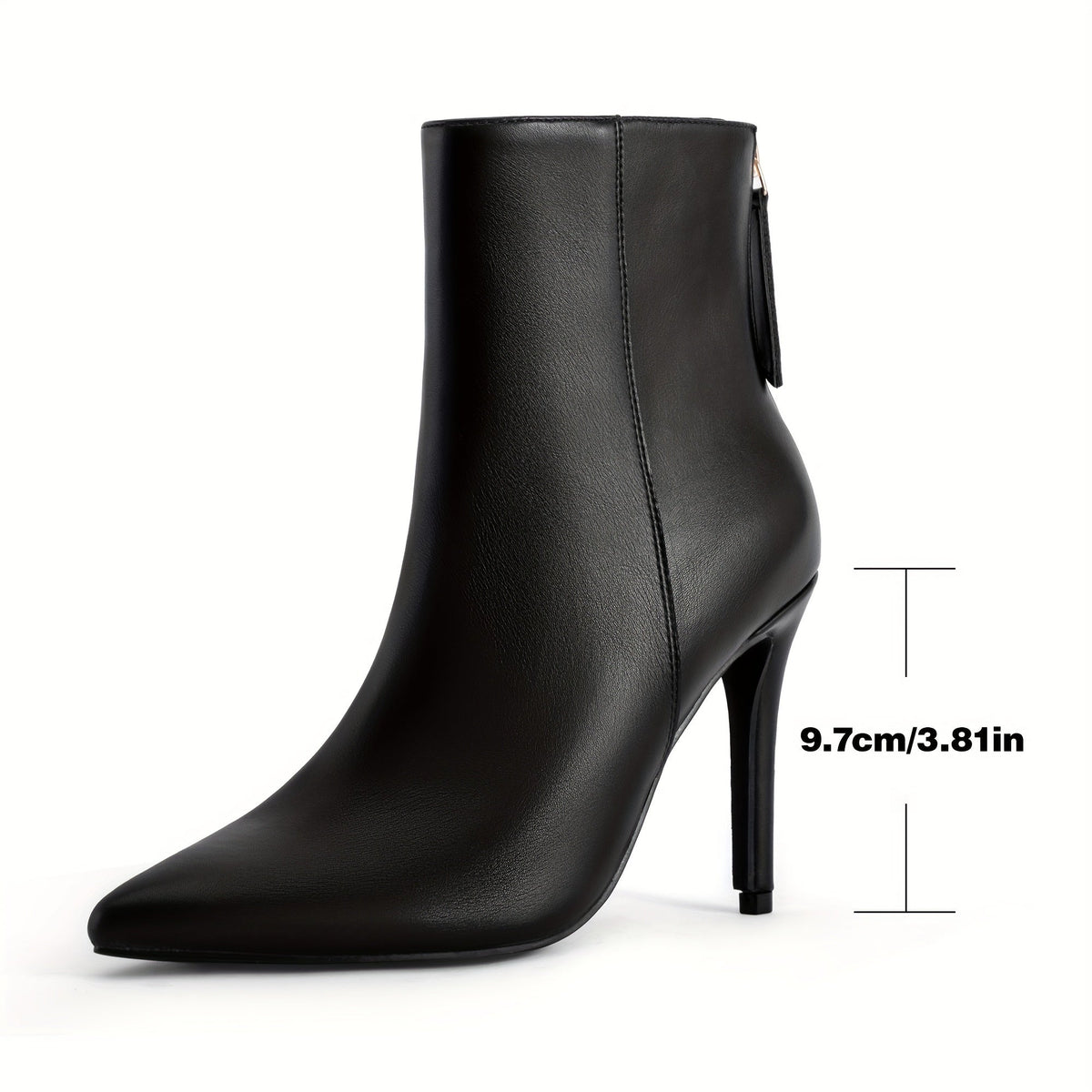 Karlijn - Elegant ankle boots in western style with stiletto heel