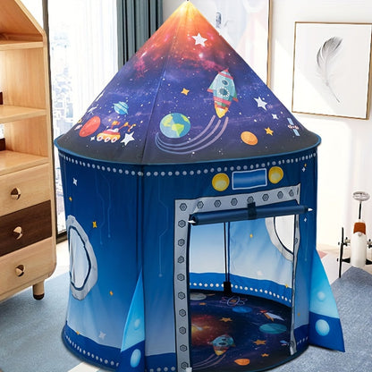 Tente de jeu escamotable Galaxy Explorer - Thème spatial, pour l’intérieur et l’extérieur