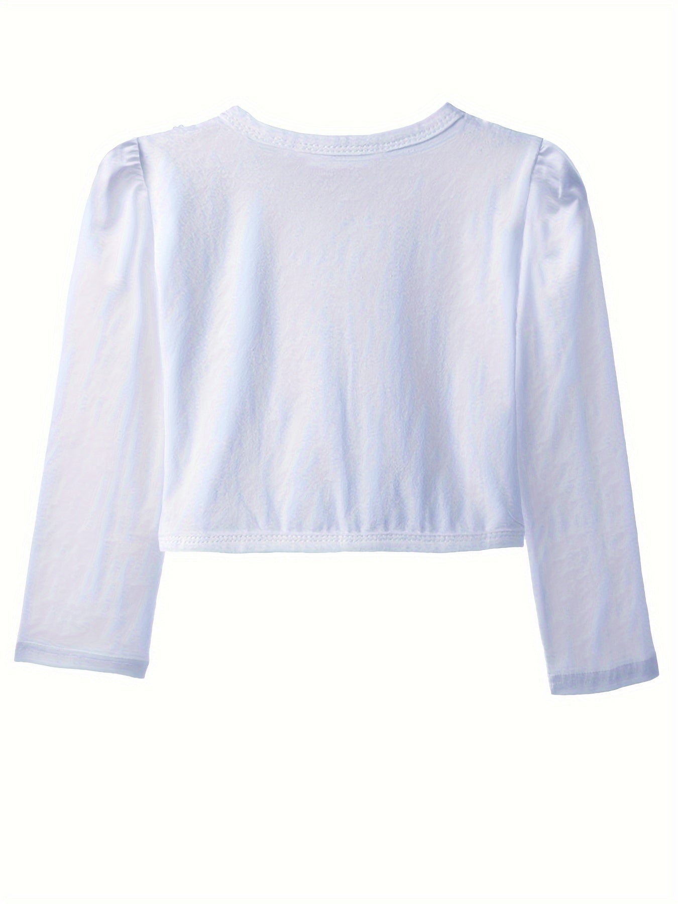 Girls' Cardigan with Lace Detail - Choi