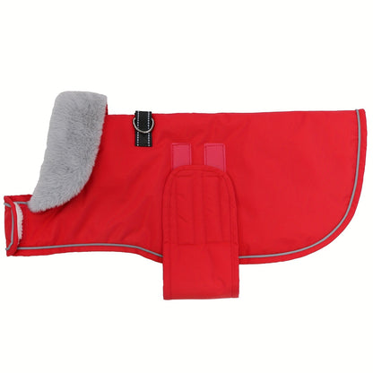 Cappotto per cani con fodera calda, adatto a diverse razze e ideale per l'inverno