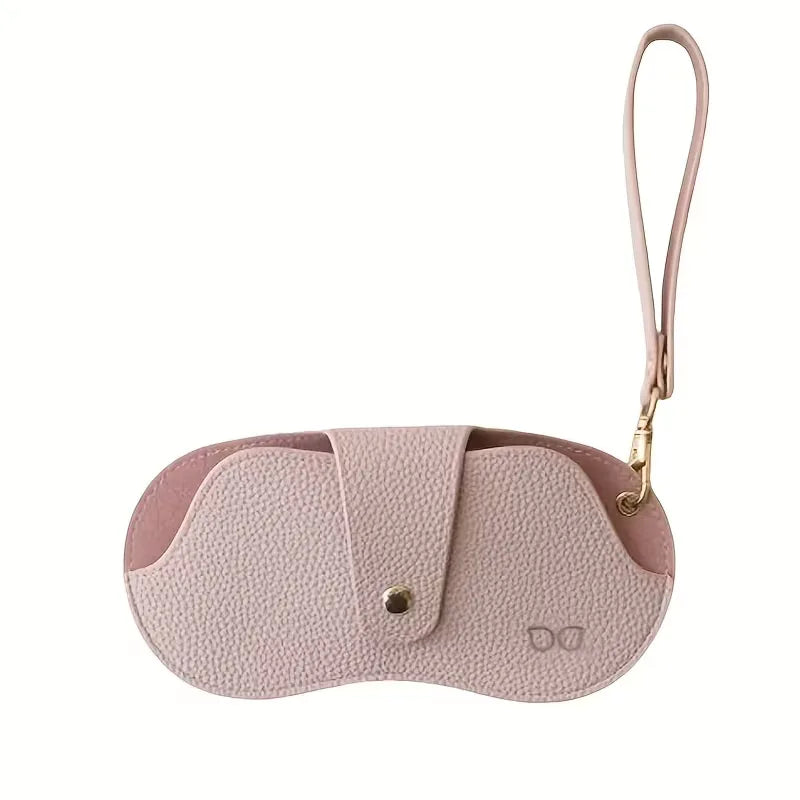Lunettes de soleil avec étui en cuir PU