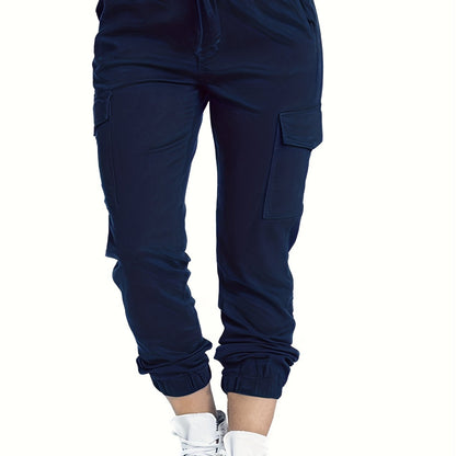 Cargobroek voor dames met zakken en comfortabele pasvorm voor dagelijks casual gebruik
