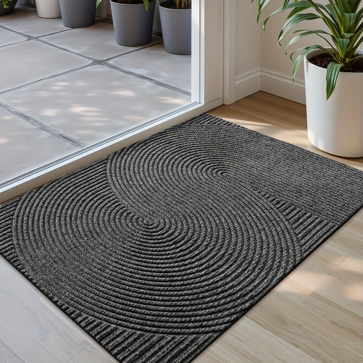 Felpis de puerta geométrico Dajiang – Duradero y elegante