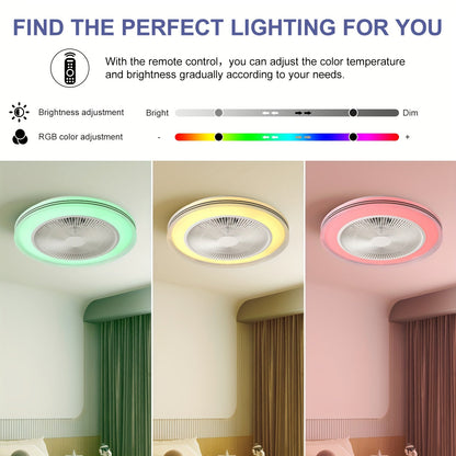 LumiCool RGB Ceiling Fan – Fresh and Atmospheric
