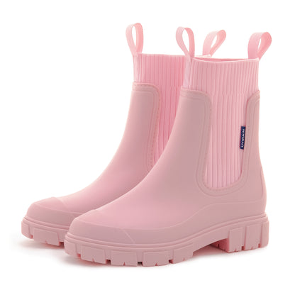 Urban Storm Ladies' Rain Boots - Stylish and Waterproof for Any Weather