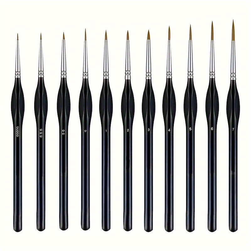 Detailpinsel für präzise Arbeiten – Ideal für genaues Malen und detailreiche Kunstwerke