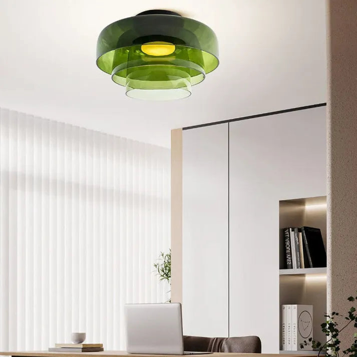 GlassLuxe Medieval Ceiling Light