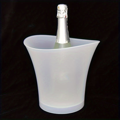 Secchiello per il ghiaccio illuminato con LED da 5L – Perfetto per champagne e birra