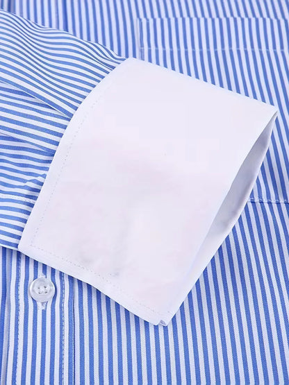 Chemise intelligente avec col mao