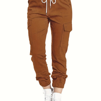 Cargobroek voor dames met zakken en comfortabele pasvorm voor dagelijks casual gebruik