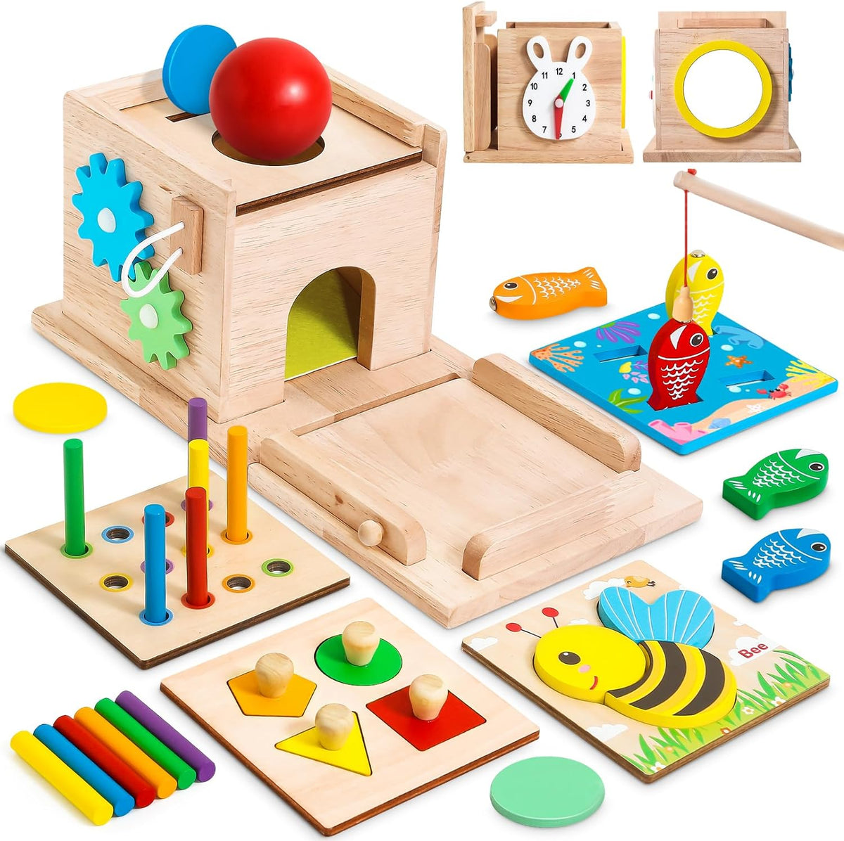 Educational Baby Toy Set - Stimulate Growth and Development