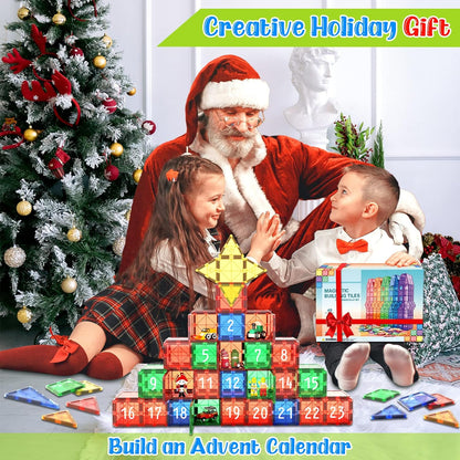Montessori Magnetic Tiles - Creative Building - Endless Fun