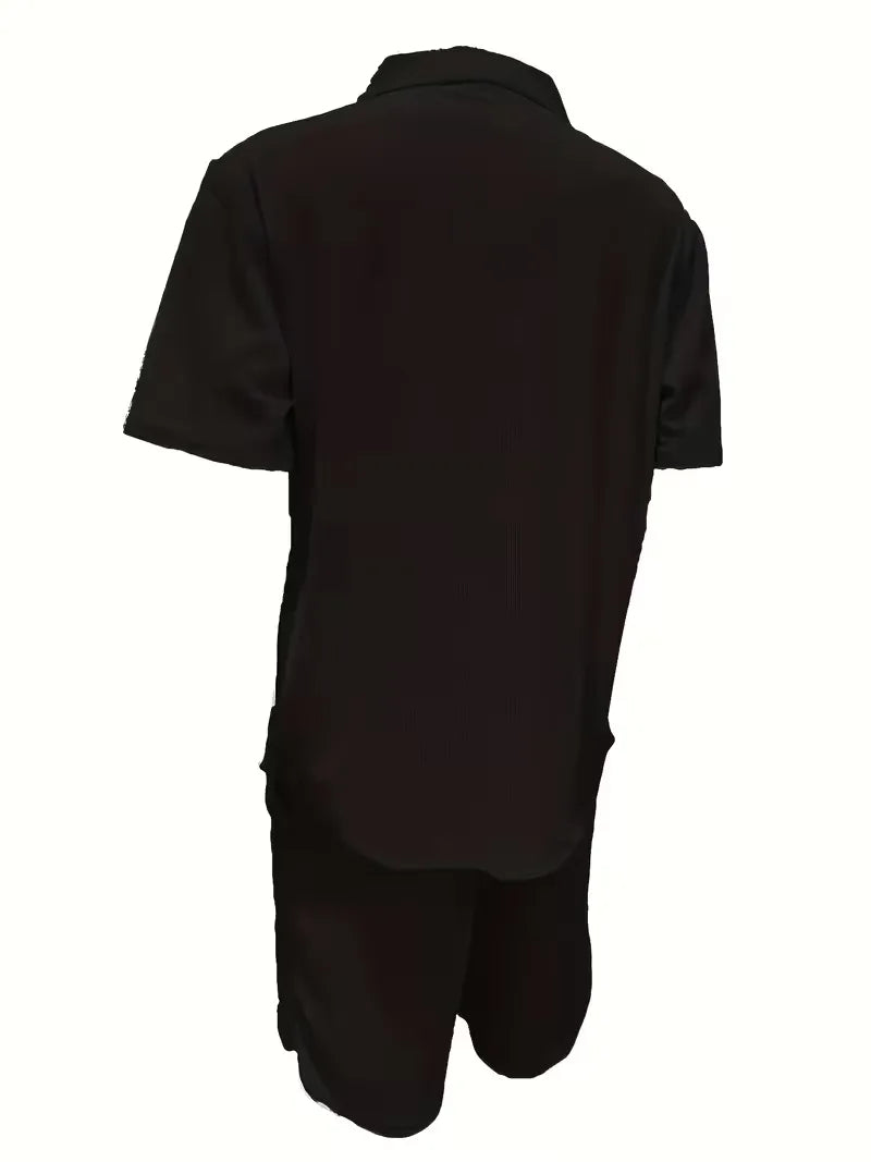 Ensemble de vêtements d'été avec col en V