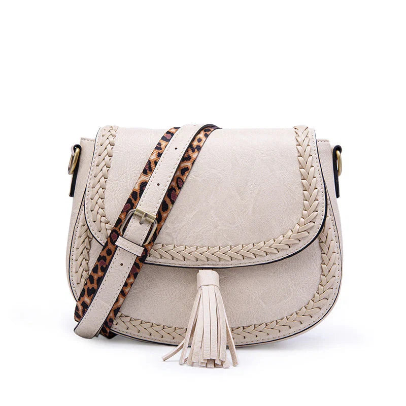 Remedios – Small Ladies Shoulder Bag with Tassel Decoration