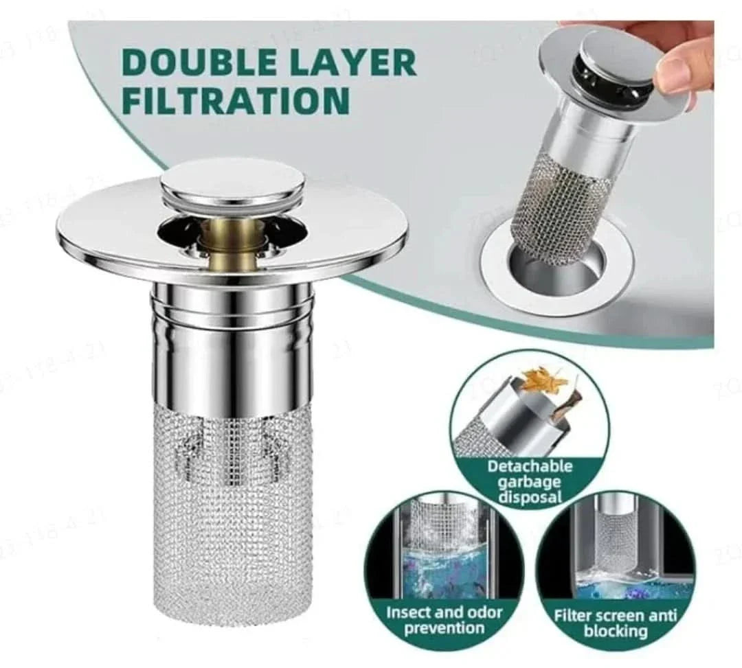 Floor Drain Filter - Stainless Steel
