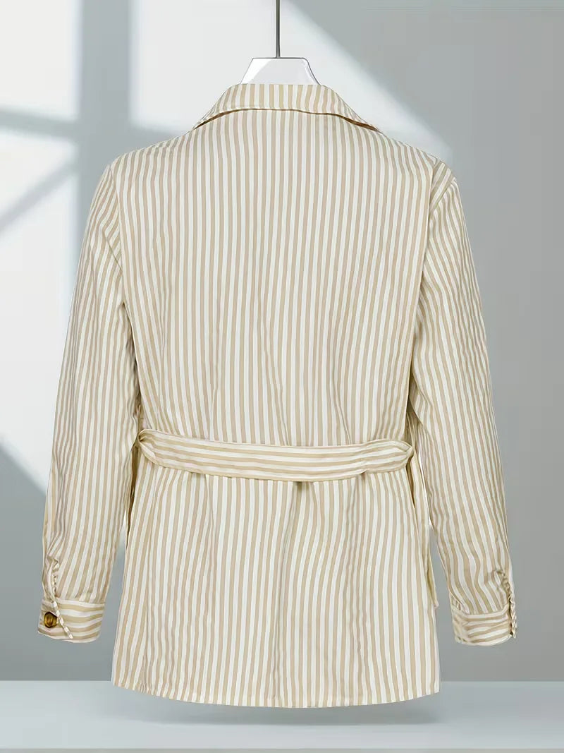 Chemise décontractée rayée