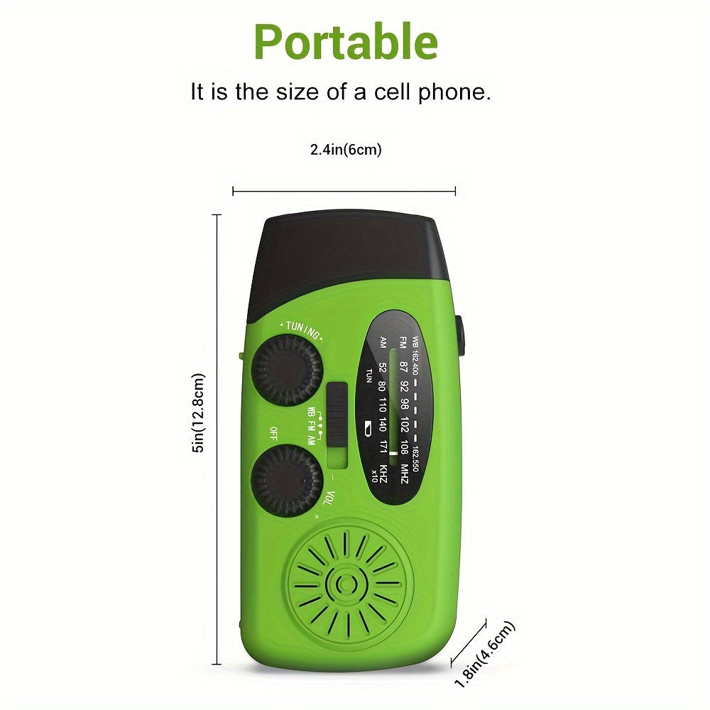Radio de emergencia compacto Survivor - Práctico y potente en emergencias
