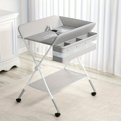 Adjustable and Portable Changing Table for Babies – Perfect for Organisation and Comfort