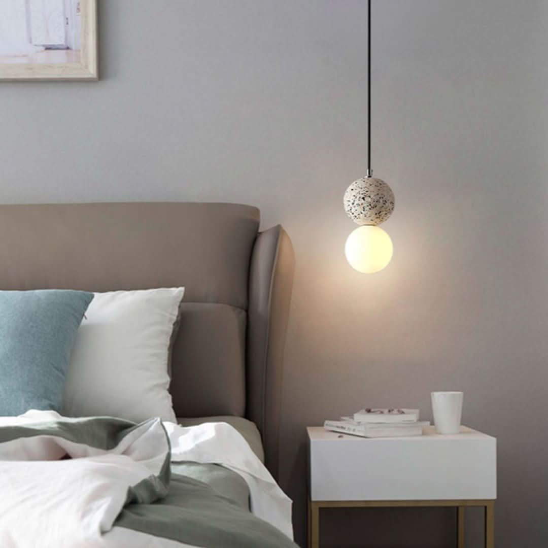 Valentina moderne kuleformet LED-pendellampe