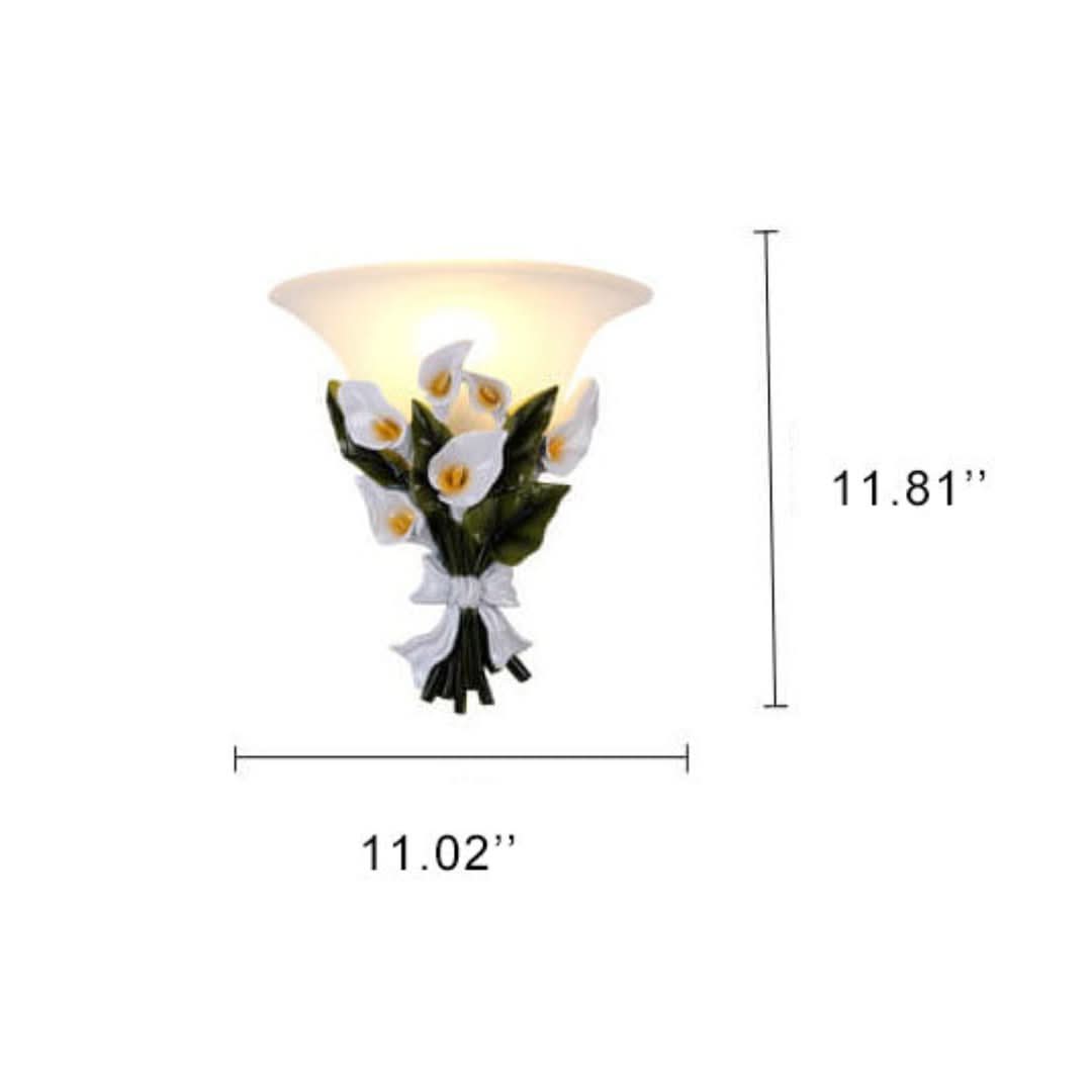 FloraLicht - Vegglampe med én arm og buskform