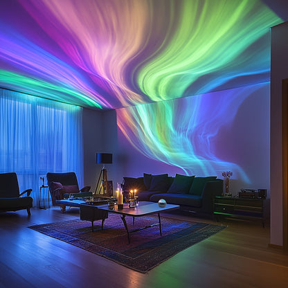 Proiettore Magical Light Show - Incantevole effetto di cielo stellato a colori
