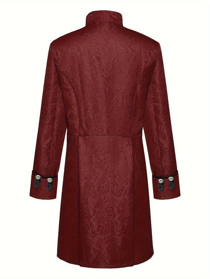 Cappotto jacquard medievale Hendrik - Abito elegante e raffinato per le occasioni festive