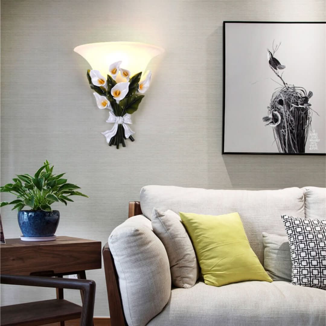 FloraLicht - Nástěnná lampa s 1 ramenem a tvarem keře