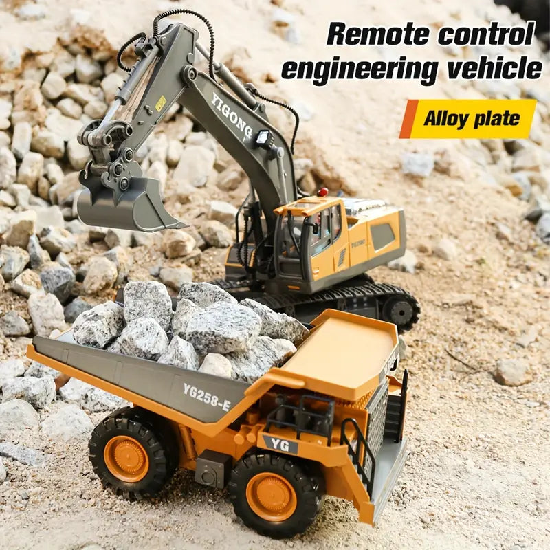 Premium RC Excavator - Ultimate Adventures & Powerful Functionality