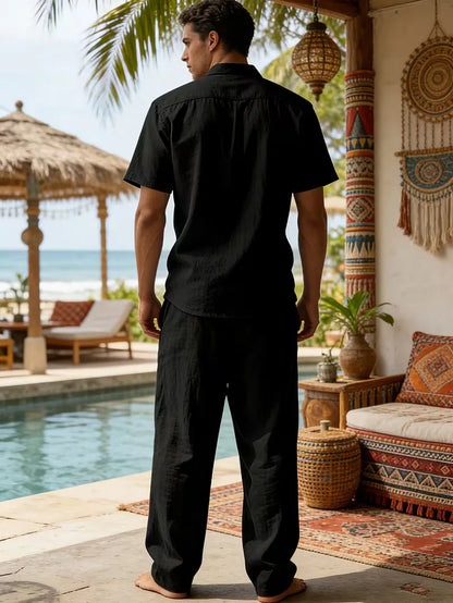 Ensemble de vêtements décontractés d'été pour hommes