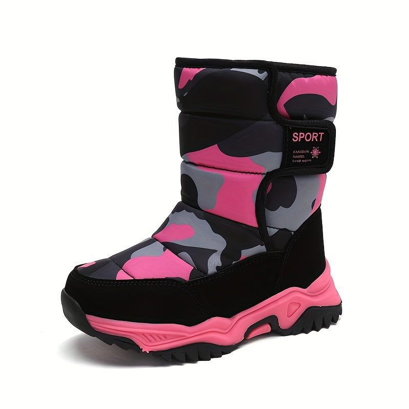Warm cosy ankle boots for boys & girls - Kyan