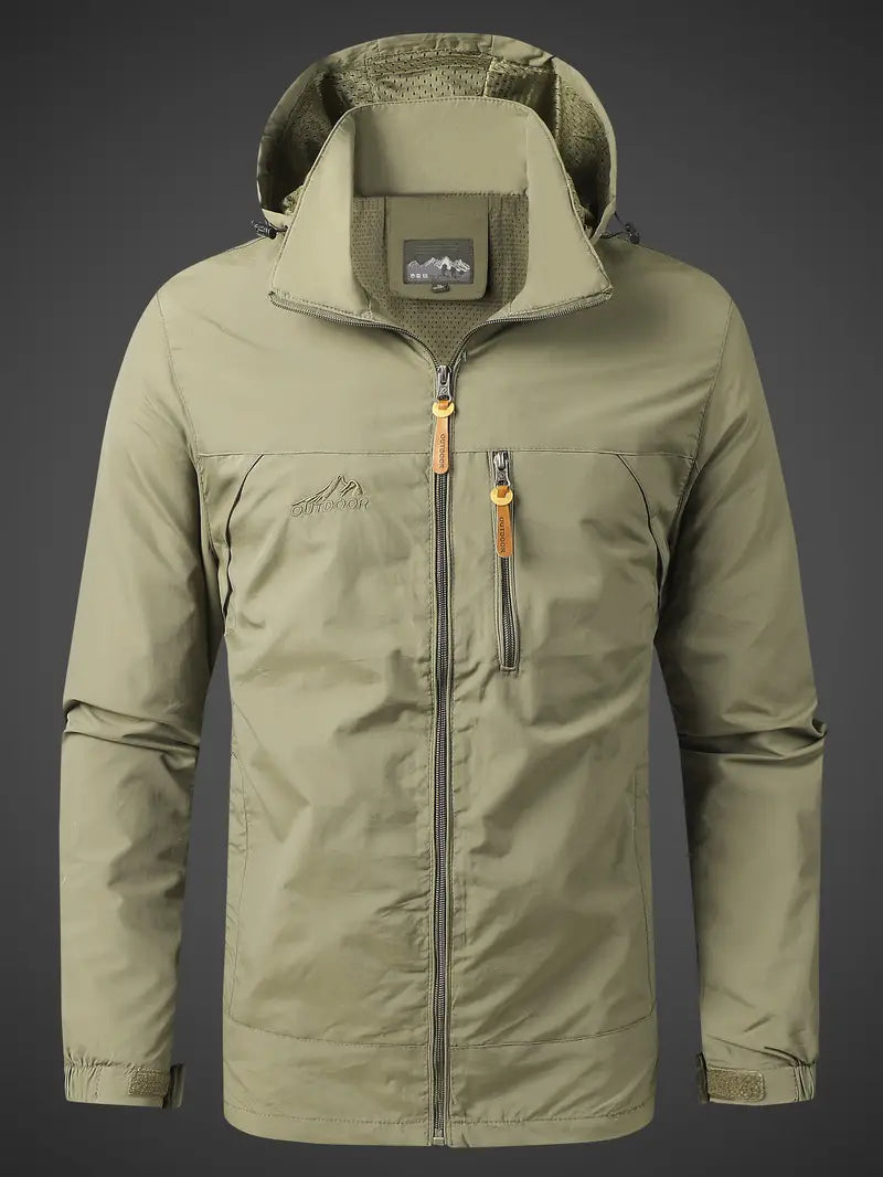 Water- and windproof winter coat for men - Brent