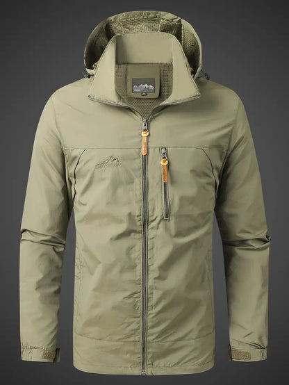 Water- and windproof winter coat for men - Brent