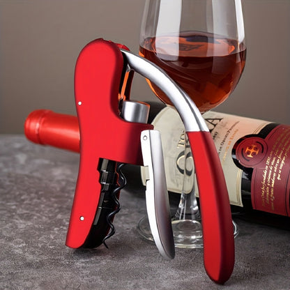 Ergonomic Corkscrew – Open Wine Bottles Quickly and Safely for Home and Hospitality