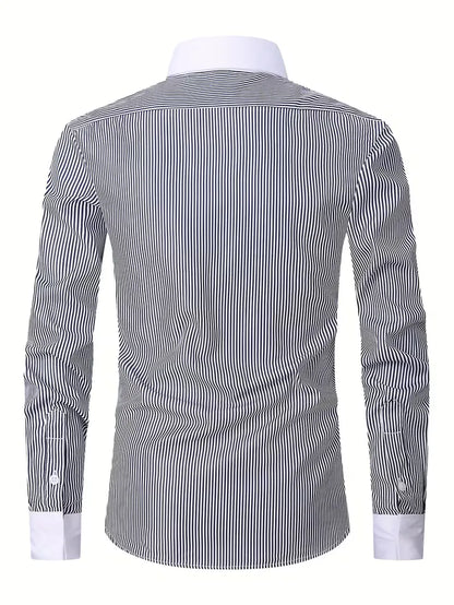 Chemise intelligente avec col mao