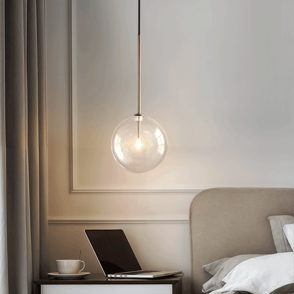 Scandinavian Glass Pendant Lamp - Minimalistic and Modern