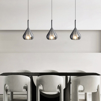 Suspension en verre Larmes de lumière