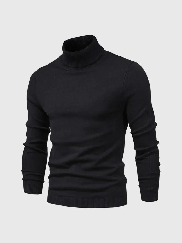 Men's Roll Neck Jumper – Warm and Stylish for Cold Days