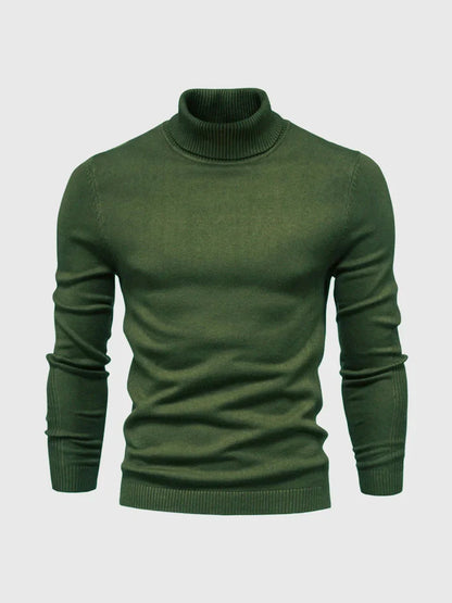 Men's Roll Neck Jumper – Warm and Stylish for Cold Days