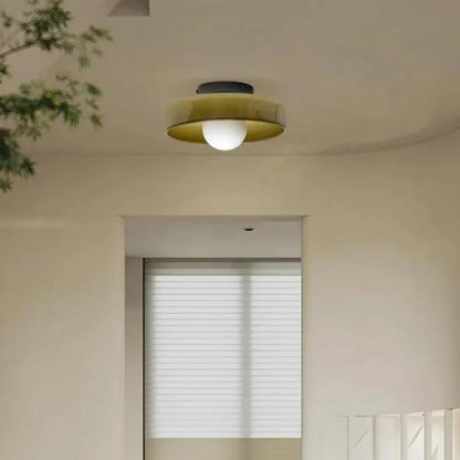 Olive Disc Wall Lamp – Modern and Elegant Design