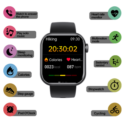 Ceas inteligent Smart Health Pro – Monitor complet pentru sănătate și fitness