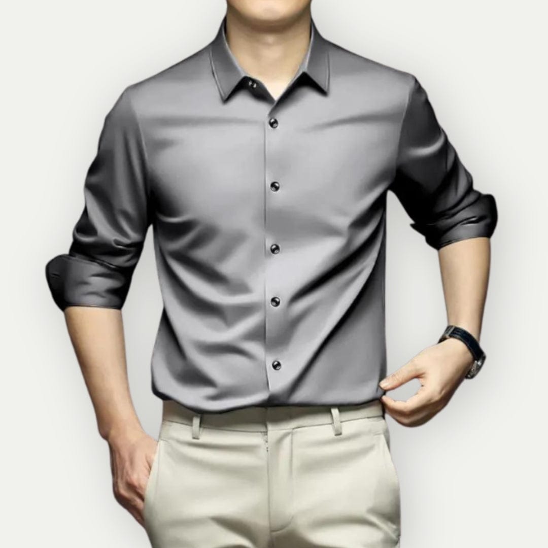 Wrinkle-Free and Iron-Free Men's Shirt - Practical and Comfortable