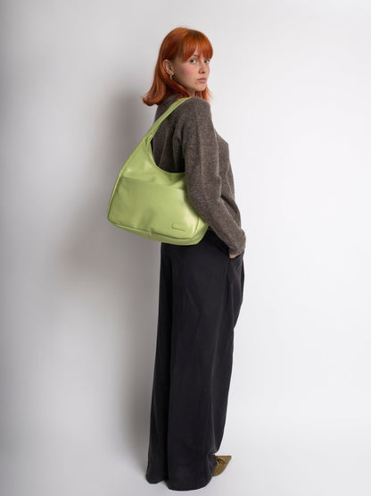 Minimalist Vegan Empty Hobo Shoulder Bag
