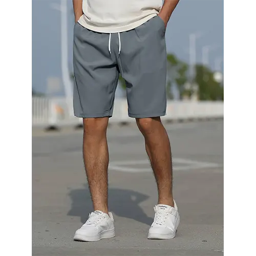 Pantaloncini estivi a vita alta da uomo