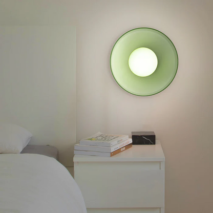 Plafón redondo moderno de cristal – Diseño elegante y atemporal