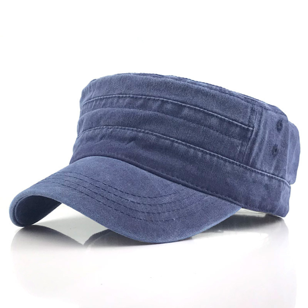 Retro army cap for men