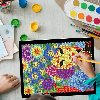 Colourful Creative Number Colouring Book - For Relaxation and Fun